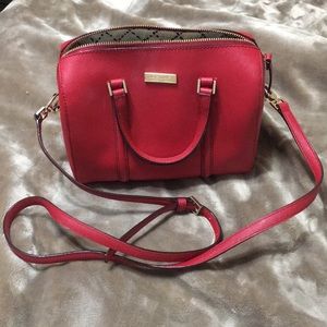 Kate Spade red crossbody bag